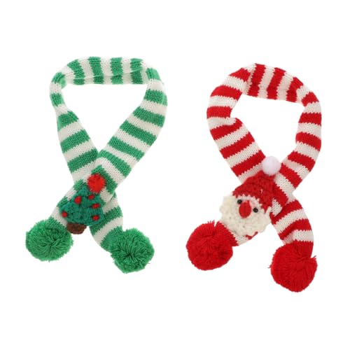 Kisangel 2sets Niedlichen Haustier Gestrickten Schal Hals Wärmer Haustier Weihnachten Kostüm Zubehör Für Katzen Hunde 2 Stücke * 2 Kisangel 2sets Niedlichen Haustier Gestrickten Schal Hals Wärmer Haustier Weihnachten Kostüm Zubehör Für Katzen Hunde 2 Stücke * 2 von Kisangel