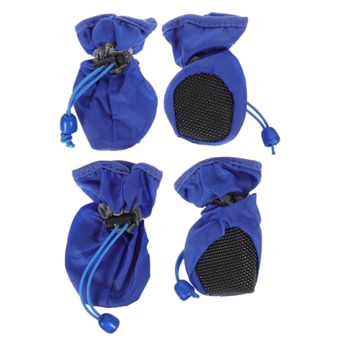 Kisangel 4 Stück Hundeschuhe für/mittelgroße Hunde. Laufschuhe Bequeme Passform für Abenteuer Im Freien Kisangel 4 Stück Hundeschuhe für/mittelgroße Hunde. Laufschuhe Bequeme Passform für Abenteuer Im Freien von Kisangel