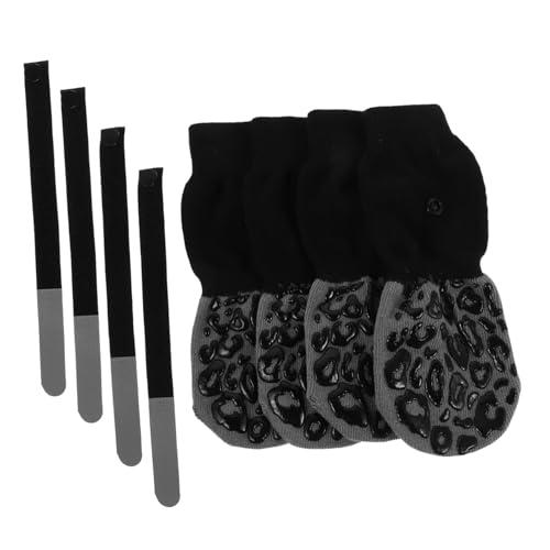 Kisangel 4 Stück rutschfeste Haustier Socken für Holzfußböden Bequeme und Leise Innensocken für Mittelgroße und Große Hunde Paw Protection Socken Kisangel 4 Stück rutschfeste Haustier Socken für Holzfußböden Bequeme und Leise Innensocken für Mittelgroße und Große Hunde Paw Protection Socken von Kisangel