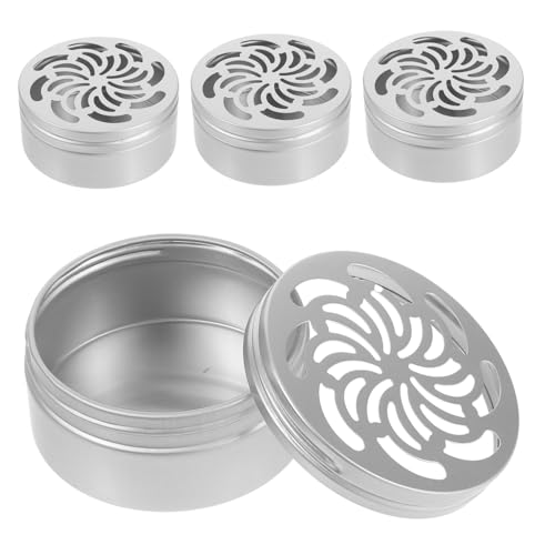 Kisangel 4 Stücke Hundetrainingsdosen Für Hundegeruchsarbeiten Silber Aluminium Kisangel 4 Stücke Hundetrainingsdosen Für Hundegeruchsarbeiten Silber Aluminium von Kisangel
