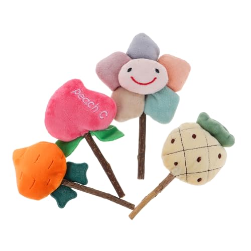 Kisangel 4 Stücke Katzenspielzeug Teiliges Interaktives Katzenminze Lollipop Langlebig Sicher und Farbenfroh für Indoor und Outdoor Spiel für Kätzchen und Katzen Kisangel 4 Stücke Katzenspielzeug Teiliges Interaktives Katzenminze Lollipop Langlebig Sicher und Farbenfroh für Indoor und Outdoor Spiel für Kätzchen und Katzen von Kisangel