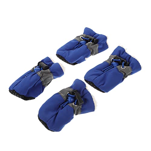Kisangel 4 Stücke Outdoor Pet Schuhe Hund Katze Reflektierende Schuhe Kreative Winter Warme Schuhe Kisangel 4 Stücke Outdoor Pet Schuhe Hund Katze Reflektierende Schuhe Kreative Winter Warme Schuhe von Kisangel