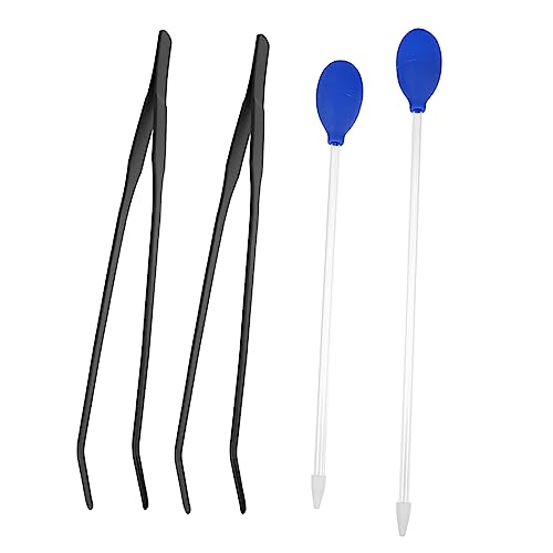 Kisangel Material-reinigungsset Für Aquarien 4-teilig Pipette Reinigungspipette Für Aquarien Pinzette Zur Einfachen Reinigung von Kisangel