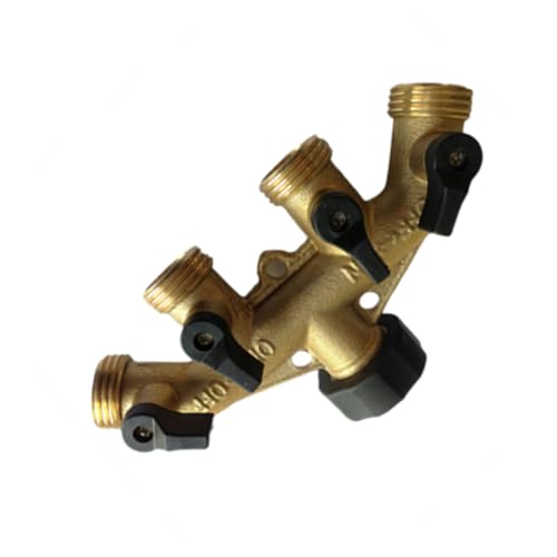 Kisangel 4 Wege Gartenschlauch Verteiler Aus Wasseradapter Für Bewässerungssysteme 4 Wege Hosensplitter Und Wasserhahnanschluss Für Effiziente Gartenbewässerung Kisangel 4 Wege Gartenschlauch Verteiler Aus Wasseradapter Für Bewässerungssysteme 4 Wege Hosensplitter Und Wasserhahnanschluss Für Effiziente Gartenbewässerung von Kisangel