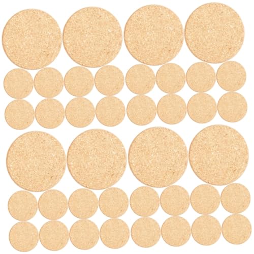 Kisangel 4 Sets Kork-pflanzenuntersetzer Chcoml-matten Runde Blumentopf-untersetzer Indoor-topfpflanzenmatten Für Gartentöpfe 10 Stück * 4 von Kisangel