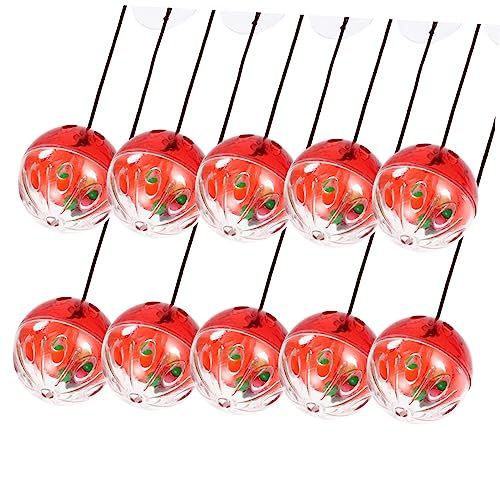 Kisangel 40 STK Kleines Haustier Spielzeug Katzenglocke Saugnapf Kleines Spielzeug Zum Necken Für Haustiere Kätzchen Bälle Kätzchen Sprung Spielzeug Haustierzubehör Plastik Hamster Kisangel 40 STK Kleines Haustier Spielzeug Katzenglocke Saugnapf Kleines Spielzeug Zum Necken Für Haustiere Kätzchen Bälle Kätzchen Sprung Spielzeug Haustierzubehör Plastik Hamster von Kisangel