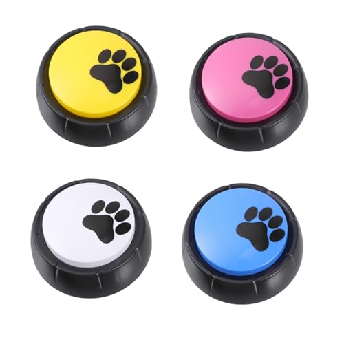 Kisangel 4Stücke Haustierkommunikations Buttons mit Aufnahmefunktion Interaktives für Katzen für Haustiertraining und Bindungsförderungohne Batterien Kisangel 4Stücke Haustierkommunikations Buttons mit Aufnahmefunktion Interaktives für Katzen für Haustiertraining und Bindungsförderungohne Batterien von Kisangel