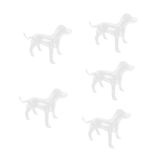 Kisangel 5 Sets Haustier Bekleidungsdisplay Haustiere Hundekleidung Haustierkleid Display Kleidung Tierhandlung Schaufensterpuppen Stehende Modelle Stehende Hundemodelle Für Die von Kisangel