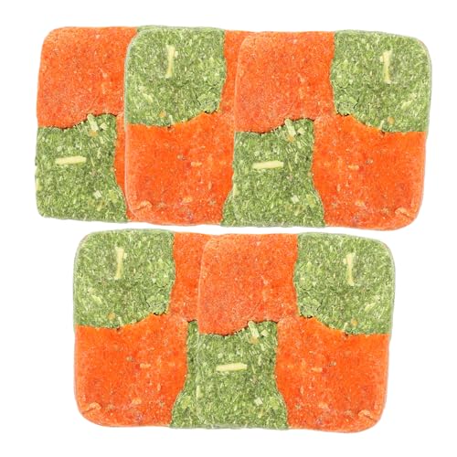 Kisangel 5stücke Haustier Kauspielzeuge Aus Heu Molar Snacks Für Kleine Tiere Für Hamster Kaninchen Und Meerschweinchen Natürliche Zahnbehandlung Mit Gesundem Gras Und Karottenpulver Kisangel 5stücke Haustier Kauspielzeuge Aus Heu Molar Snacks Für Kleine Tiere Für Hamster Kaninchen Und Meerschweinchen Natürliche Zahnbehandlung Mit Gesundem Gras Und Karottenpulver von Kisangel