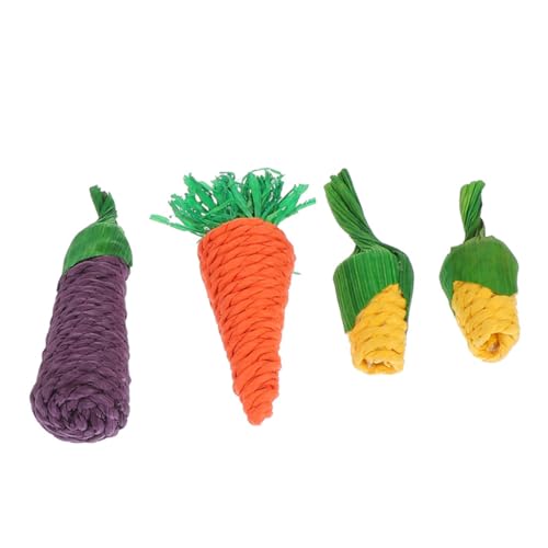 Kisangel 5stücke Teiliges Hamster Kauspielzeug Molar Stick Und Karotten Spielzeug Für Kleintiere Geeignet Für Hamster Chinchillas Kaninchen Und Meerschweinchen Zahngesundheit Und von Kisangel