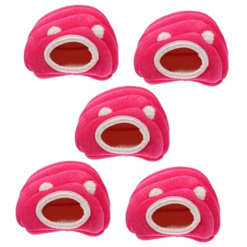 Kisangel 5St Hamster Baumwollnest zartes Chinchilla- Haushalt Chinchilla- zarte Hamsterhütte haustierbett pet Bed stabiles Chinchillahaus Haushalt Hamsterhütte Arktisches Vlies Rosy Kisangel 5St Hamster Baumwollnest zartes Chinchilla- Haushalt Chinchilla- zarte Hamsterhütte haustierbett pet Bed stabiles Chinchillahaus Haushalt Hamsterhütte Arktisches Vlies Rosy von Kisangel