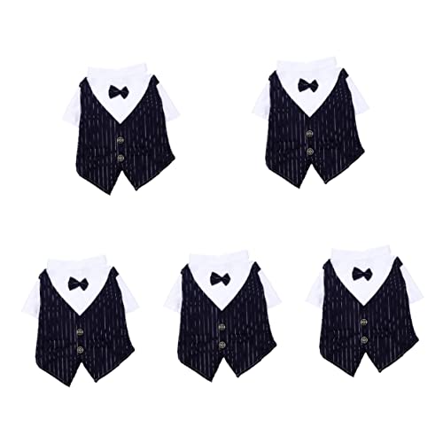 Kisangel 5St Haustieranzug großes Kopftuch Haustier-Ornament hundekostüm Hunde kostüm Tanktops formelle Kleidung Katzenkostüm Hundehochzeitskleidung Junge Krawatte Jacke Shirt Fräulein Mops Kisangel 5St Haustieranzug großes Kopftuch Haustier-Ornament hundekostüm Hunde kostüm Tanktops formelle Kleidung Katzenkostüm Hundehochzeitskleidung Junge Krawatte Jacke Shirt Fräulein Mops von Kisangel