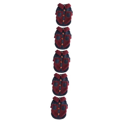 Kisangel 5St Kleidung für Haustiere Haustier Wintermantel Welpenkleidung hundewintermantel hundemantel Kleider äntel Haustier-Outfit Dekorationszubehör für Haustiere warm halten Jacke Kisangel 5St Kleidung für Haustiere Haustier Wintermantel Welpenkleidung hundewintermantel hundemantel Kleider äntel Haustier-Outfit Dekorationszubehör für Haustiere warm halten Jacke von Kisangel
