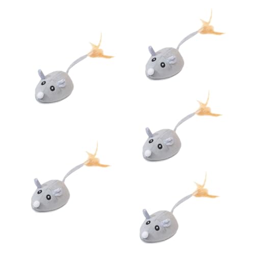 Kisangel 5St Katzenspielzeug interaktives Spielzeug Kitten Spielzeug Tragbares Katzenspielzeug Silvervine Katzenspielzeug für Wohnungskatzen Spielzeuge Plüschtier Mäuse-Katzenspielzeug Kisangel 5St Katzenspielzeug interaktives Spielzeug Kitten Spielzeug Tragbares Katzenspielzeug Silvervine Katzenspielzeug für Wohnungskatzen Spielzeuge Plüschtier Mäuse-Katzenspielzeug von Kisangel