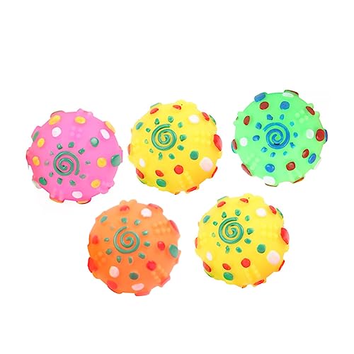 Kisangel 5St Pet-Ball-Spielzeug Dog Toy Hunde spielsachen Hundeball Spielzeug hundenapf Set Welpe Beißball Quietschspielzeug für Hunde Sound-Spielzeug für Haustiere Soundspielzeug für Hunde Kisangel 5St Pet-Ball-Spielzeug Dog Toy Hunde spielsachen Hundeball Spielzeug hundenapf Set Welpe Beißball Quietschspielzeug für Hunde Sound-Spielzeug für Haustiere Soundspielzeug für Hunde von Kisangel