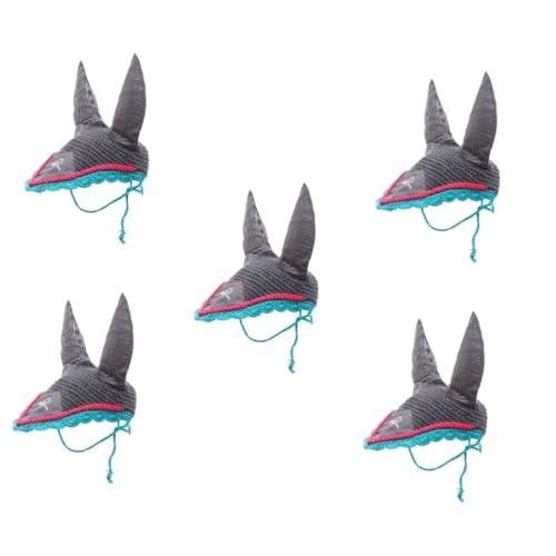 Kisangel 5St Pferdemaske pferdemütze Pferde zubehör Pferde Bekleidung Hut Pferdekopfmaske Hüte Ohrenschützer Maske für Pferdeohrhaube Spitze Ohrschützer Gesichtsmaske Kapuze Polyester Kisangel 5St Pferdemaske pferdemütze Pferde zubehör Pferde Bekleidung Hut Pferdekopfmaske Hüte Ohrenschützer Maske für Pferdeohrhaube Spitze Ohrschützer Gesichtsmaske Kapuze Polyester von Kisangel