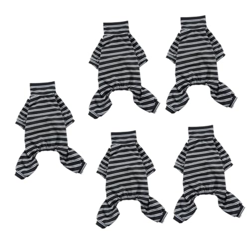 Kisangel 5 Stücke Welpen Bekleidung Hund Nachtwäsche Entzückende Dekorative Muster Komfortable Polyester Weste Für Hunde Kisangel 5 Stücke Welpen Bekleidung Hund Nachtwäsche Entzückende Dekorative Muster Komfortable Polyester Weste Für Hunde von Kisangel