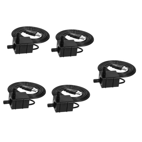 Kisangel 5St Tauchpumpe katzenbrunnen pumpe kleine wasserpumpe USB Wasserpumpe USB brunnen pumpe Wasserpumpe für Grundwasserspiegel Pumpen für Springbrunnen Mini-Springbrunnenpumpe Plastik Kisangel 5St Tauchpumpe katzenbrunnen pumpe kleine wasserpumpe USB Wasserpumpe USB brunnen pumpe Wasserpumpe für Grundwasserspiegel Pumpen für Springbrunnen Mini-Springbrunnenpumpe Plastik von Kisangel