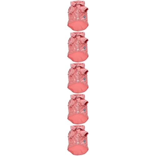 Kisangel 5St hundepyjama Bademantel Pullover Hundevlies ädchen Kleidung Katzen-Pyjamas Katzenkleidung Schlafanzug für änner Kleider Hundekleidung Hunde-Pyjama VIP Haustier Baumwolle Rosa Kisangel 5St hundepyjama Bademantel Pullover Hundevlies ädchen Kleidung Katzen-Pyjamas Katzenkleidung Schlafanzug für änner Kleider Hundekleidung Hunde-Pyjama VIP Haustier Baumwolle Rosa von Kisangel