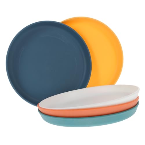 Kisangel Futternapf-Set 5-teilig Pp-Material Flache Katzennäpfe für Nass- und Trockenfutter von Kisangel