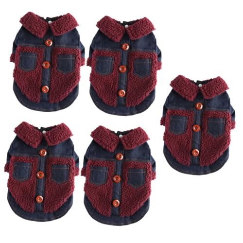 Kisangel 5-teiliger Hundemantel Aus Luxuriösem Material Modisch Warm Und Winddicht Für Hunde Kisangel 5-teiliger Hundemantel Aus Luxuriösem Material Modisch Warm Und Winddicht Für Hunde von Kisangel