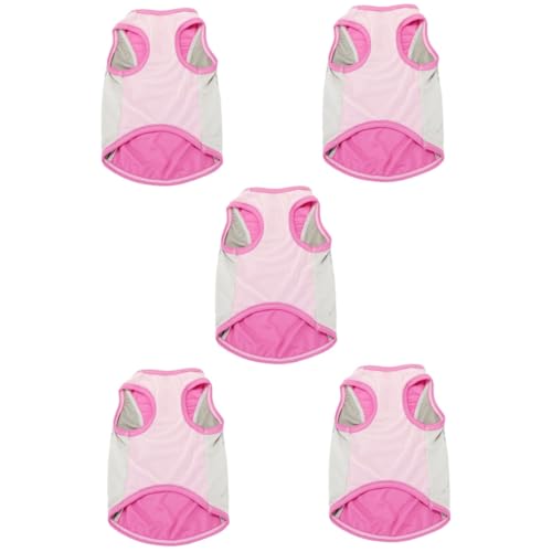 Kisangel 5st Kühlweste Für Haustiere Outdoor-Bekleidung Ärmellose Weste Sommerkleid Dekorative Hundebekleidung Regenmantel Hundekleid para Polyester Rosa Atmungsaktiv Hundekleidung Kisangel 5st Kühlweste Für Haustiere Outdoor-Bekleidung Ärmellose Weste Sommerkleid Dekorative Hundebekleidung Regenmantel Hundekleid para Polyester Rosa Atmungsaktiv Hundekleidung von Kisangel