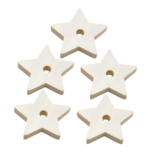 Kisangel 5stücke Teiliges Hängespielzeug Für Vögel Aus Natürlichem Holz Kau Und Spielzeug Für Papageien Und Wellensittiche Sicher Und Langlebig Für Vogelkäfige Geeignet von Kisangel