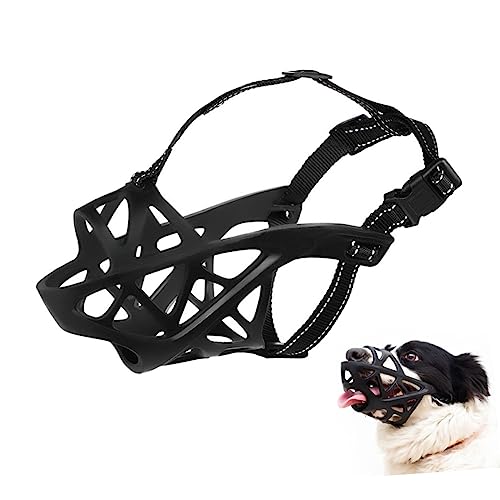Kisangel 5St Schnauze Mund-Haustier-Maske Maulkörbe für mittelgroße Hunde Korbmaulkorb für Hunde Anti-Biss-Maulkorb atmungsaktiv großer Hund Hündchen Gesichtsmaske von Kisangel