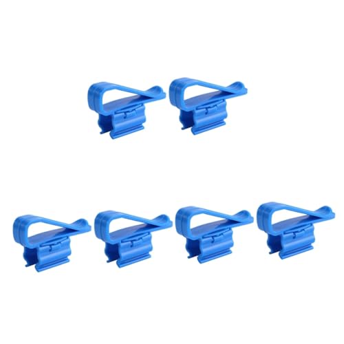 Kisangel 6 STK Befestigungsklemme Für Aquarienpumpe Halter Für Wassereimer Röhrenhalter Für Aquarien Aquarium-Clips Aquarieneimer Schlauch Sieb Rohrschelle Wasserrohr Magnetische Bürste von Kisangel