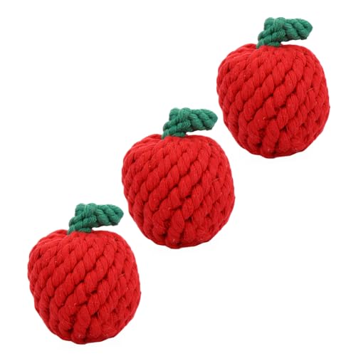 Kisangel 6 STK Beißspielzeug für Hunde Robustes Hundespielzeug Bälle für Hunde Dog chew Toy hundekauspielzeuge Hundebälle Kauball für Haustier Kleiner Hund Hundeball Plüschtier Pet-Ball rot Kisangel 6 STK Beißspielzeug für Hunde Robustes Hundespielzeug Bälle für Hunde Dog chew Toy hundekauspielzeuge Hundebälle Kauball für Haustier Kleiner Hund Hundeball Plüschtier Pet-Ball rot von Kisangel