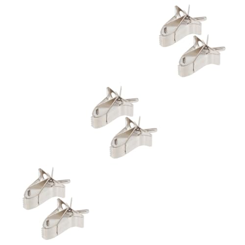 Kisangel 6stücke Vogel Futter Clips Multifunktionale Halterung Für Und Snacks Passend Für Vogelkäfige Für Papageien Und Andere Kleintiere von Kisangel