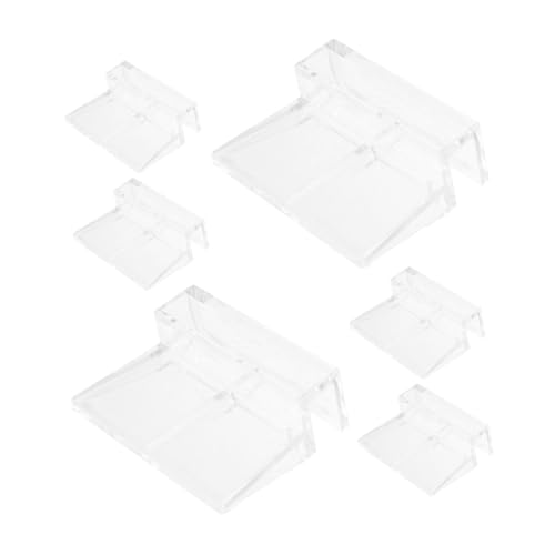 Kisangel 6 STK Halterung Für Aquarienabdeckung Stützstangenzelt Weiße Haken Nabenschläuche Stützrahmen Aquarium Weste Aquarium Deckel Aquarium Faltbare Schläuche Transparent Acryl Kisangel 6 STK Halterung Für Aquarienabdeckung Stützstangenzelt Weiße Haken Nabenschläuche Stützrahmen Aquarium Weste Aquarium Deckel Aquarium Faltbare Schläuche Transparent Acryl von Kisangel