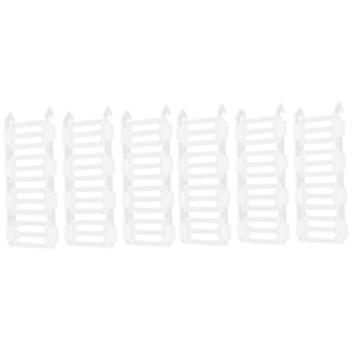 Kisangel 6 STK Hamster-Kletterleiter Hamster Spielplatz Hamster Spielzeug Transparentes Kleintier Spielzeug Hamster Spielhaus Spielzeuge Meerschweinchen Hamstertreppe Hamsterspielzeug Acryl von Kisangel