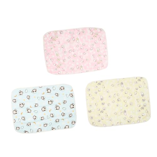 Kisangel 6 STK Hamster-PIPI-Pad Käfigkissen Futter für Kaninchenkäfige nager zubehör Nagetier Zubehör Trainingsunterlage für Haustiere Chinchilla-PIPI-Pad Hase Beschichtung Liner Matte Baby von Kisangel