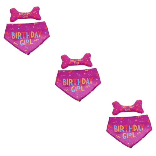 Kisangel 6 STK Haustier Geburtstag Anzug Hundekauknochen Zubehör für Katzengeburtstage Hundebandana Geburtstag Hundebandana Knochen Spielzeug Haustier-Geburtstagsbandana Halstuch für Hunde Kisangel 6 STK Haustier Geburtstag Anzug Hundekauknochen Zubehör für Katzengeburtstage Hundebandana Geburtstag Hundebandana Knochen Spielzeug Haustier-Geburtstagsbandana Halstuch für Hunde von Kisangel