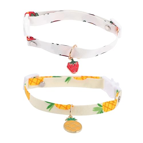 Kisangel 6 STK Haustierhalsband Welpen Kätzchenhalsbänder Kleines Welpenhalsband Für Hunde Welpenhalsband Mit Glocke Hundehalsband Klein Die Klingel Niedlich Polyester Kisangel 6 STK Haustierhalsband Welpen Kätzchenhalsbänder Kleines Welpenhalsband Für Hunde Welpenhalsband Mit Glocke Hundehalsband Klein Die Klingel Niedlich Polyester von Kisangel