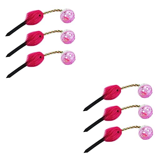Kisangel 2 Sets Life Katzenspielzeug Kätzchen Teaser Spielzeug Für Katzenzubehör Spaß Interaktive Katzenspielprodukte Austauschbar 3 Stück * 2 Kisangel 2 Sets Life Katzenspielzeug Kätzchen Teaser Spielzeug Für Katzenzubehör Spaß Interaktive Katzenspielprodukte Austauschbar 3 Stück * 2 von Kisangel