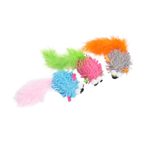 Kisangel 6 STK Katzenspielzeug Spielzeug Für Katzen Und Mäuse Kauspielzeug Für Katzen Interaktives Spielzeug Für Katzen Flauschige Kuscheltiere Plüsch Haustier Wischvlies Katze Kisangel 6 STK Katzenspielzeug Spielzeug Für Katzen Und Mäuse Kauspielzeug Für Katzen Interaktives Spielzeug Für Katzen Flauschige Kuscheltiere Plüsch Haustier Wischvlies Katze von Kisangel