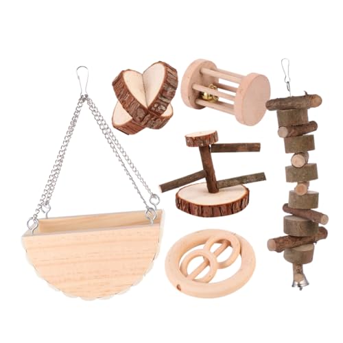 Kisangel 6St Haustierspielzeug aus Holz Beiß Welpe Katzenspielzeug Quietschendes Hundespielzeug nager Nagetier Holzspielzeug für Haustiere hölzern Kisangel 6St Haustierspielzeug aus Holz Beiß Welpe Katzenspielzeug Quietschendes Hundespielzeug nager Nagetier Holzspielzeug für Haustiere hölzern von Kisangel