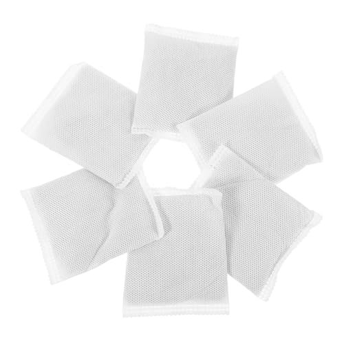 Kisangel 6er-Packung Katzenstreubox Aktivierte Holzkohle Kohlefilter Ersatzfilter Für Katzenbrunnen Komposthaufen Filtert Holzkohle Kompostfilter Katzenstreufilter Bambus-Kohle Weiß von Kisangel