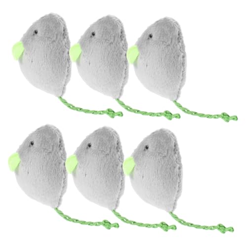 Kisangel 6er-Pack Plüsch-mausspielzeug für Katzen Interaktives Stofftierspielzeug Katzen-übungsspielzeug Kauspielzeug für Hauskatzen Halloween-mausspielzeug-Set Kisangel 6er-Pack Plüsch-mausspielzeug für Katzen Interaktives Stofftierspielzeug Katzen-übungsspielzeug Kauspielzeug für Hauskatzen Halloween-mausspielzeug-Set von Kisangel
