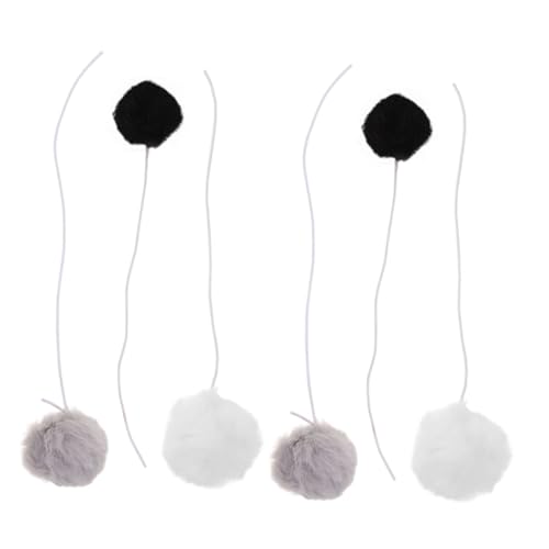 Kisangel 6stücke Teiliges Katzen-spielzeugset Aus Weichem Interaktive Bälle Für Aktive Katzen Fördert Spieltrieb Und Gesundheit Für Indoor-nutzung Farbige Und Leichte Spielzeuge von Kisangel