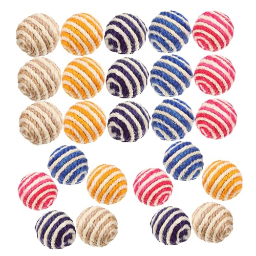 Kisangel 2sets Sisal Seil Weben Glocke Teaser Katze Übung Spielzeug Spielen Spielzeug Set 35 Stücke * 2 Kisangel 2sets Sisal Seil Weben Glocke Teaser Katze Übung Spielzeug Spielen Spielzeug Set 35 Stücke * 2 von Kisangel