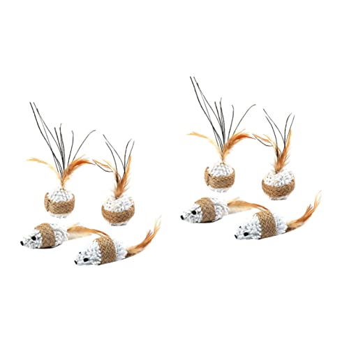 Kisangel 8stücke Teiliges Plüsch Mäuse Spielzeug Für Katzen Interaktive Mit Und Für Katzen Kreative Und Lustige Katzenangel Mäuse Bälle Kisangel 8stücke Teiliges Plüsch Mäuse Spielzeug Für Katzen Interaktive Mit Und Für Katzen Kreative Und Lustige Katzenangel Mäuse Bälle von Kisangel
