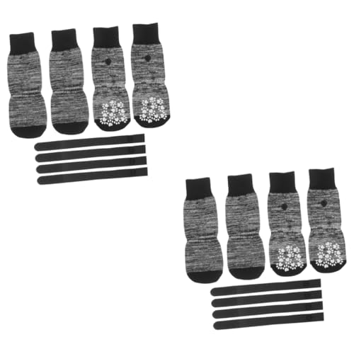 Kisangel 2 Sets Wärme Für Ihr Haustier Hundesocken Aus Reiner Baumwolle Kompakt Waschbar Für Reisende Haustiere 4 Stück X 2 Kisangel 2 Sets Wärme Für Ihr Haustier Hundesocken Aus Reiner Baumwolle Kompakt Waschbar Für Reisende Haustiere 4 Stück X 2 von Kisangel