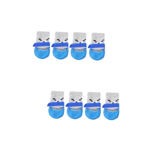 Kisangel 8 STK Hundesocken wasserdichte Socken Baumwollsocken Für Haustiere Chihuahua-socken Haustierzubehör Welpenschuhe Für Kleine Hunde Welpensocken Schutzstiefel Draussen Kisangel 8 STK Hundesocken wasserdichte Socken Baumwollsocken Für Haustiere Chihuahua-socken Haustierzubehör Welpenschuhe Für Kleine Hunde Welpensocken Schutzstiefel Draussen von Kisangel