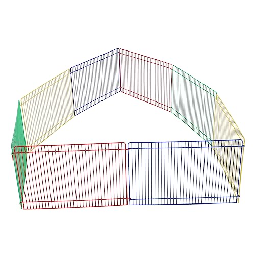 Kisangel Sicherer Laufstall Für Kleintiere 8-teiliges Laufstall-Set Für Meerschweinchen Hamster Chinchillas Lustiges Versteckspielzeug Kisangel Sicherer Laufstall Für Kleintiere 8-teiliges Laufstall-Set Für Meerschweinchen Hamster Chinchillas Lustiges Versteckspielzeug von Kisangel