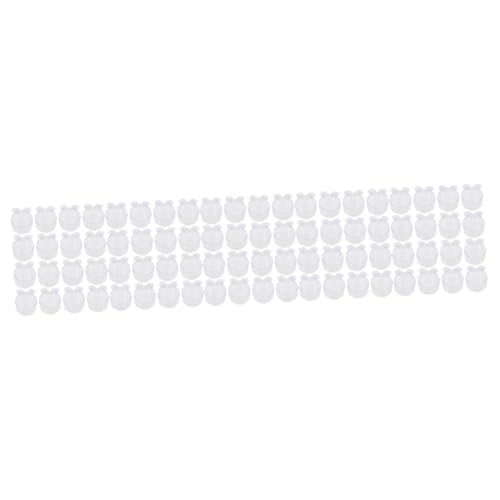 Kisangel 80 STK Aquarium roter Wurmbecher aquaristik zubehör aquarienfischfutter Futterautomat für Garnelen Aquarienpflanzen Fischfutterhalter roter -Fütterungsbecher klein Zubringer von Kisangel