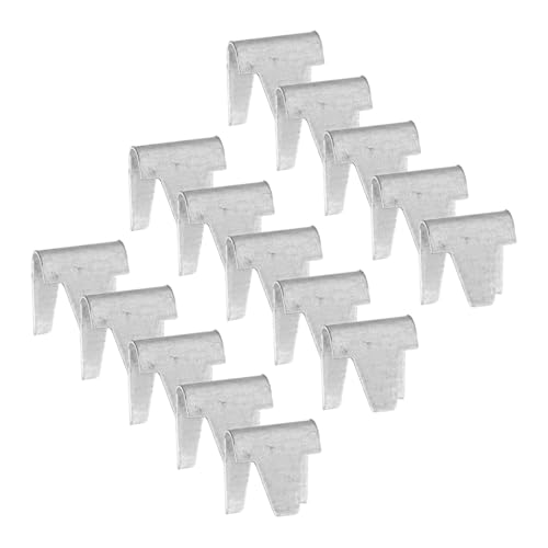 Kisangel 800 Stück Drahtkäfig-Clips aus Eisen Wetterfeste Kleine Metallklammern für Vogel- Hühner- Kaninchen Haustierkäfige Befestiger für Käfigmontage und Schnellen Verschluss von Kisangel