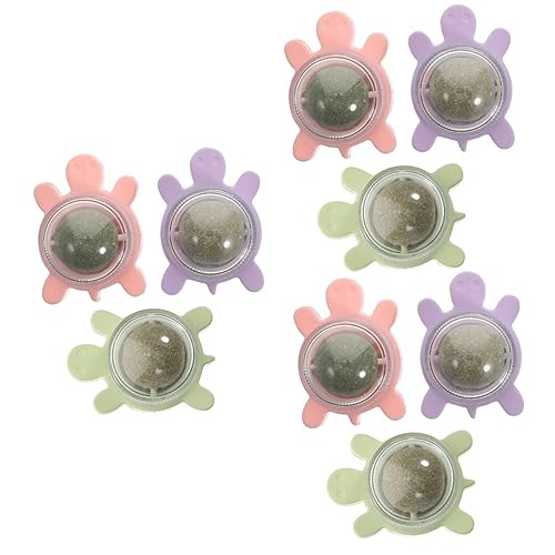 Kisangel 9 STK Katzenminze Bälle Kauspielzeug Für Kätzchen Katzenspielzeug Für Den Innenbereich Kätzchen Kauspielzeug Mit Katzenminze Leckbare Kugeln Spielzeugkatze Rotieren PVC Drehbar Kisangel 9 STK Katzenminze Bälle Kauspielzeug Für Kätzchen Katzenspielzeug Für Den Innenbereich Kätzchen Kauspielzeug Mit Katzenminze Leckbare Kugeln Spielzeugkatze Rotieren PVC Drehbar von Kisangel